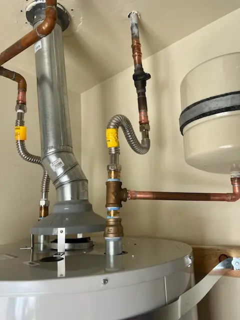 Water heater installation and plumbing repair in Norwich